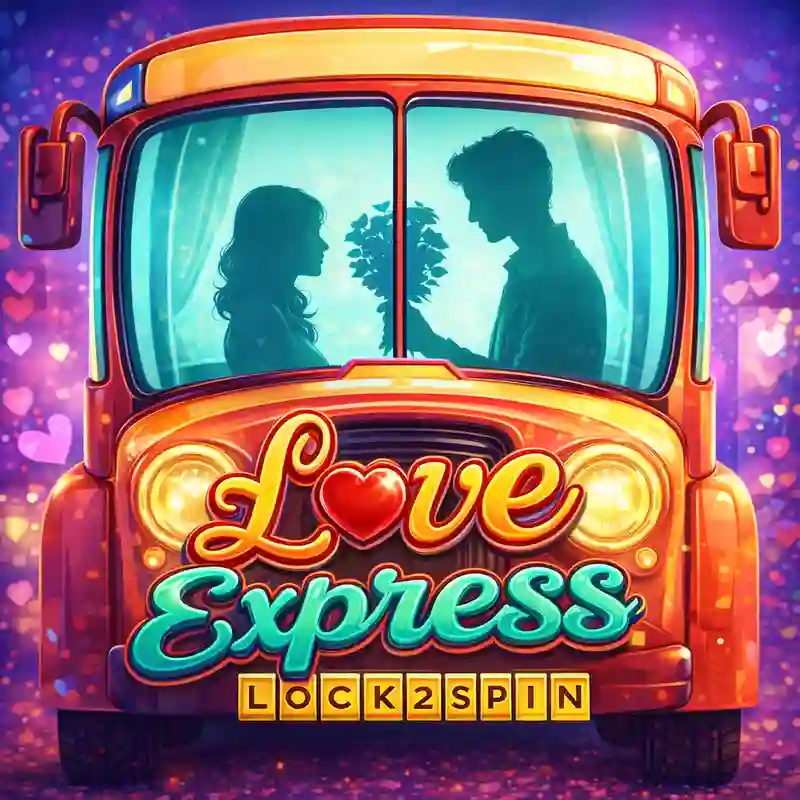 Love Express Lock 2 Spin slot game interface